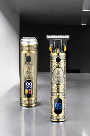 Yeni Nesil Tıraş Makinesi Pro 3 Başlıklı Dijital Göstergeli