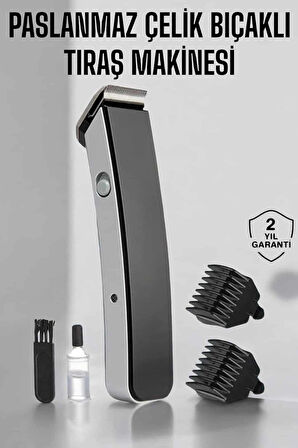 Erkeklere Özel Tıraş Makinesi Kablosuz ve Hassas Kesim