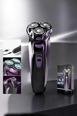 Profesyonel Şarjlı Saç ve Sakal Tıraş Makinesi Hassas Kesim