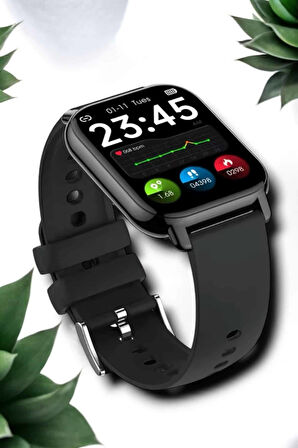Suya Dayanıklı Bluetooth Akıllı Saat GPS, Adımsayar, Nabız & Sağlık Takibi