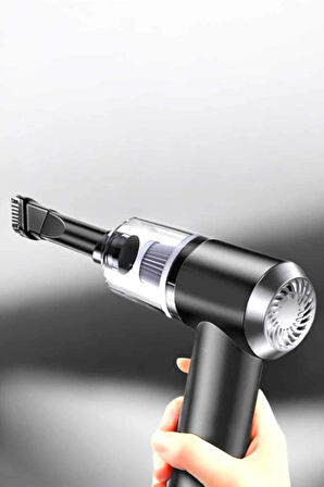 Araç İçi Süpürge Vakumlu,Şarjlı Süpürge,Filtreli