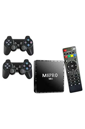 TV Game Box Netflix Youtube 1000 Oyunlu Android Oyun Konsolu Kumandalı