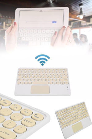 KABLOSUZ TOUCHPAD Klavye