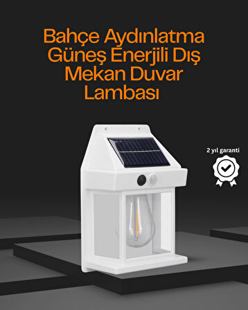 1800 mAh Pilli Solar Duvar Aydınlatma