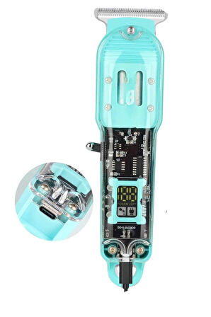 Tıraş Makinesi Renkli Dijital Göstergeli Epilasyon Öncesi Kısaltma Makinesi