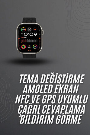 Akıllı saat 2.02 inch Nabız Ölçer Arama Konuşma Müzik Dinleme