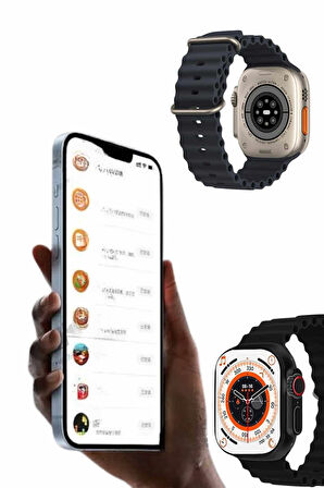 Android ve İOS Uyumlu Arama Konuşma Yapabilen Akıllı Saat