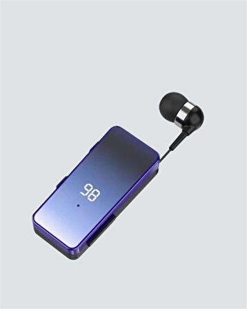 İki Telefona Aynı Anda Bağlanan Bluetooth 5.3 Klipsli Kulaklık – MFB Çok Noktalı Bağlantı