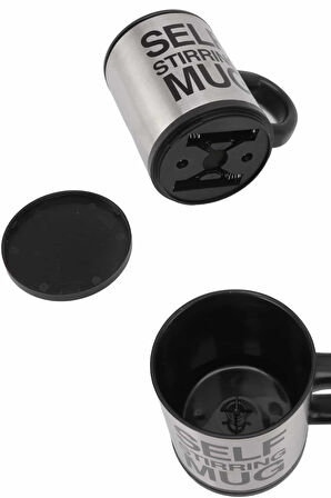 Sıcak Tutan Termos Bardak Kendi Kendini Karıştıran Mikser Kupa