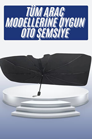 Oto Ön Cam Güneşliği Otomatik Katlanabilir Gölgelik Oto Cam Şemsiye