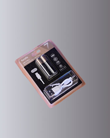 AAA Boyutunda USB Şarjlı Pil – Kompakt Tasarım, Geniş Uyumluluk