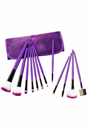 12 PARÇA PROFESYONEL MAKYAJ FIRÇA SET