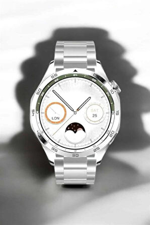 Akıllı Saat Titreşimli Amoled Ekran Uyku ve Sağlık Takibi Sesli Görüşme