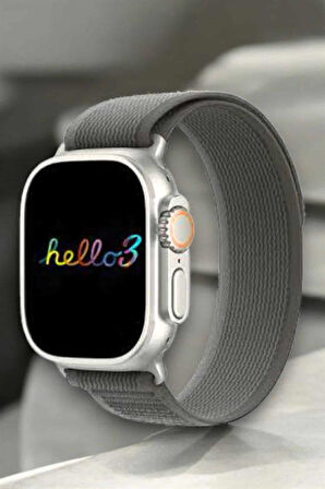 Akıllı Saat Yeni Nesil Sesli Asistan Uyku ve Sağlık Takibi Adımsayar