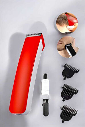 Paslanmaz Çelik Şarjlı Tıraş Makinesi Pratik ve Keskin Performans