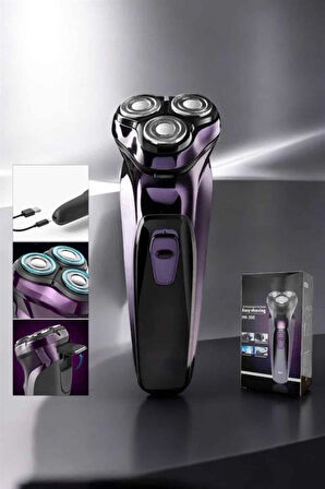 Profesyonel Şarjlı Saç ve Sakal Tıraş Makinesi Hassas Kesim