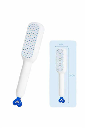 Kendini Temizleyen Tarak Fırça Geri Çekilebilir Evcil Hayvana Uygun Sıkı Diş