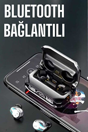 Yeni Nesil Kablosuz Bluetooth Kulaklık Dijital Göstergeli 5.3 Bluetooth
