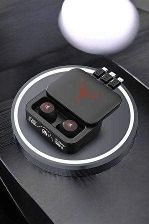 Bluetooth Kulaklık Powerbank Özelliği Yüksek Ses Kaliteli TWS Kulaklık