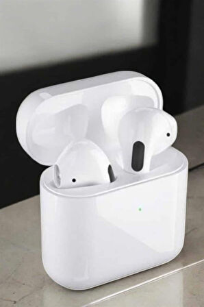 Beyaz Yeni Nesil Pro Bluetooth Kulaklık Yüksek Ses Kaliteli ANC Özelliği