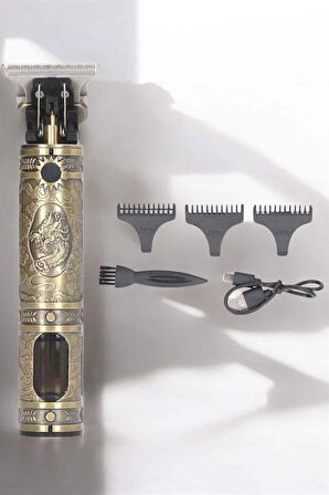 Tıraş Makinesi Çizik Tıraş Paslanmaz Çelik Uzun Ömürlü Şarjlı