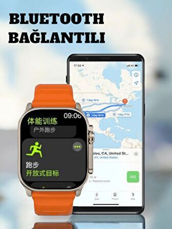 Adımsayar, Uyku Takibi ve Spor Kalori Hesaplama Akıllı Saat