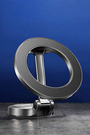 Telefon Tutucu Tüm Arabalara Uyumlu Araç İçi Katlanabilir Manyetik Tasarım