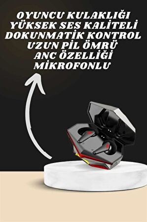 7 Kordonlu Akıllı Saat Ve Oyuncu Kulaklığı Bluetooth Bağlantılı Android ve İOS Uyumlu