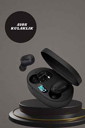 Dijital Göstergeli Kulaklık ve 7 Kordonlu Akıllı Saat Android ve İOS Uyumlu Uyku Takibi Sesli Görüşme