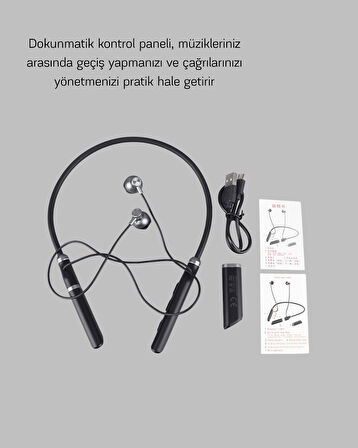 ANC Özellikli Kablosuz Bluetooth Kulaklık – Gürültü Engelleme, Eller Serbest Arama