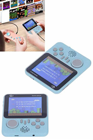 Çift Konsol 666 Adet Retro Oyun El Atarisi Taşınabilir 3.5 İnç Ekran