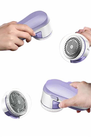 Giysi Tiftik Ve Kazak Tüy Toplama Makinesi Pratik Temizleme Şarjlı