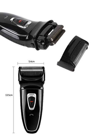 Tıraş Makinesi Erkeklere Özel Profesyonel Yüz Tıraşına Uygun