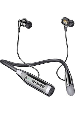 Boyun Bantlı Kulak İçi Kablolu Yüksek Ses Kaliteli Bluetooth Kulaklık
