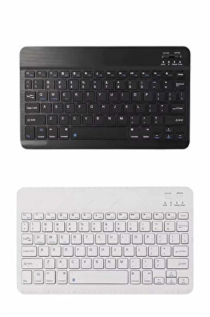 Uyumlu Kablosuz Bluetooth Şarj Edilebilir Mini Q Klavye