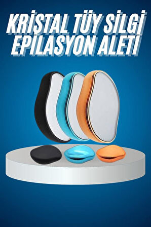 Tüy Silgi Kristal Epilasyon Acısız Ağrısız ve Pratik Epilasyon Aleti