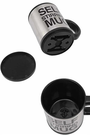 Sıcak Tutan Termos Bardak Kendi Kendini Karıştıran Mikser Kupa