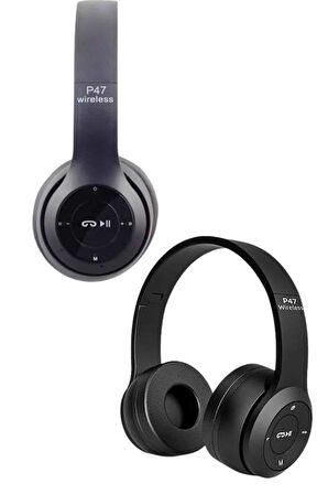 Kulak Üstü Bluetooth Kulaklık Yüksek Ses Kaliteli Ayarlanabilir