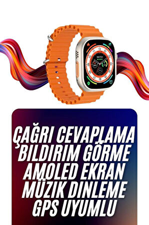 Android ve İOS Uyumlu Uyku ve Sağlık Takibi Yapabilen 3 Kordonlu Akıllı Saat