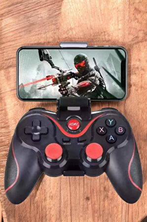 Android Uyumlu Gamepad X3 Game Stick Oyun Kolu Bluetooth Bağlantılı
