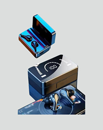 Bluetooth 5.1 Kablosuz Kulaklık – 3500 mAh Şarj Kutulu