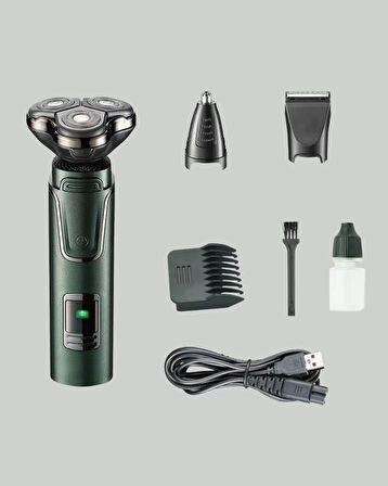 Burun, Sakal ve Saç İçin Erkek Tıraş Cihazı