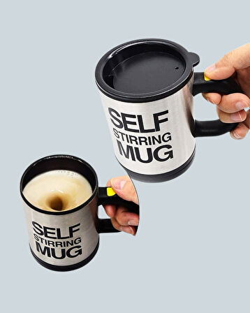 Çift Katmanlı Termos Özellikli Karıştırma Motorlu Kupa