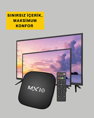 Android Tabanlı Akıllı Medya Oynatıcı – 4 Çekirdekli İşlemci, Ekran Yansıtmalı