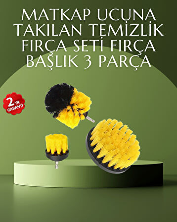 Matkap Ucu Temizlik Fırçası Seti Ev ve Araç İçin