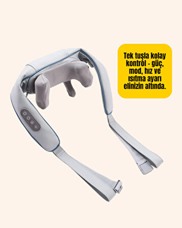 Servikal Rahatlatıcı Masaj Aleti | Trapezius ve Sırt İçin Uygun