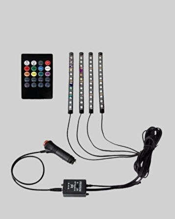 RGB LED Şerit Aydınlatma – Kolay Kurulumlu