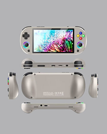 Taşınabilir Retro Oyun Konsolu – 5 İnç IPS Ekranlı, 3000 mAh Şarjlı, HD Destekli