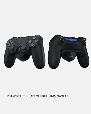 PS4 Kablosuz Oyun Kolu V2 – Bluetooth Bağlantılı, Titreşimli, PC ve Mobil Uyumlu