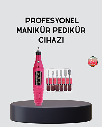 Tırnak Matkap Makinesi – Profesyonel Manikür Pedikür Cihazı, Ayarlanabilir Hız ve Sessiz Çalışma